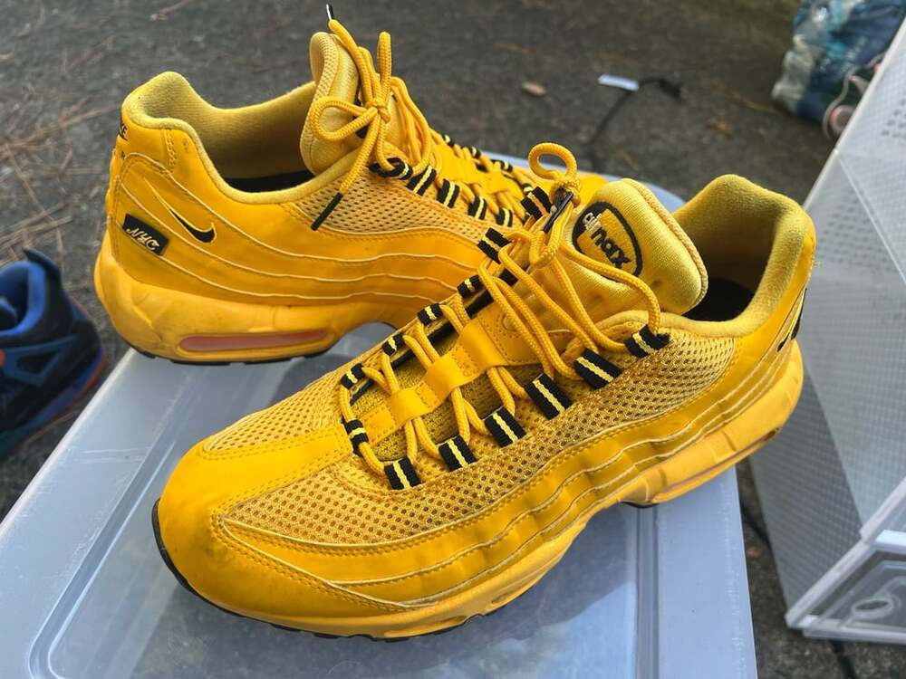 Nike Air Max 95 City Special NYC Size 10.5 Yellow Taxi